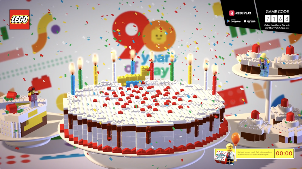 Die virtuelle Geburtstagstorte ist Teil der interaktiven Jubiläumskampagne. (Foto: Weischer.Cinema)