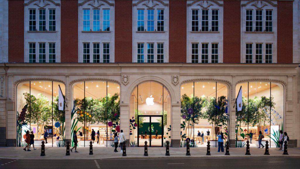 Neuer Apple-Store in London Brompton Road (Foto: Apple)