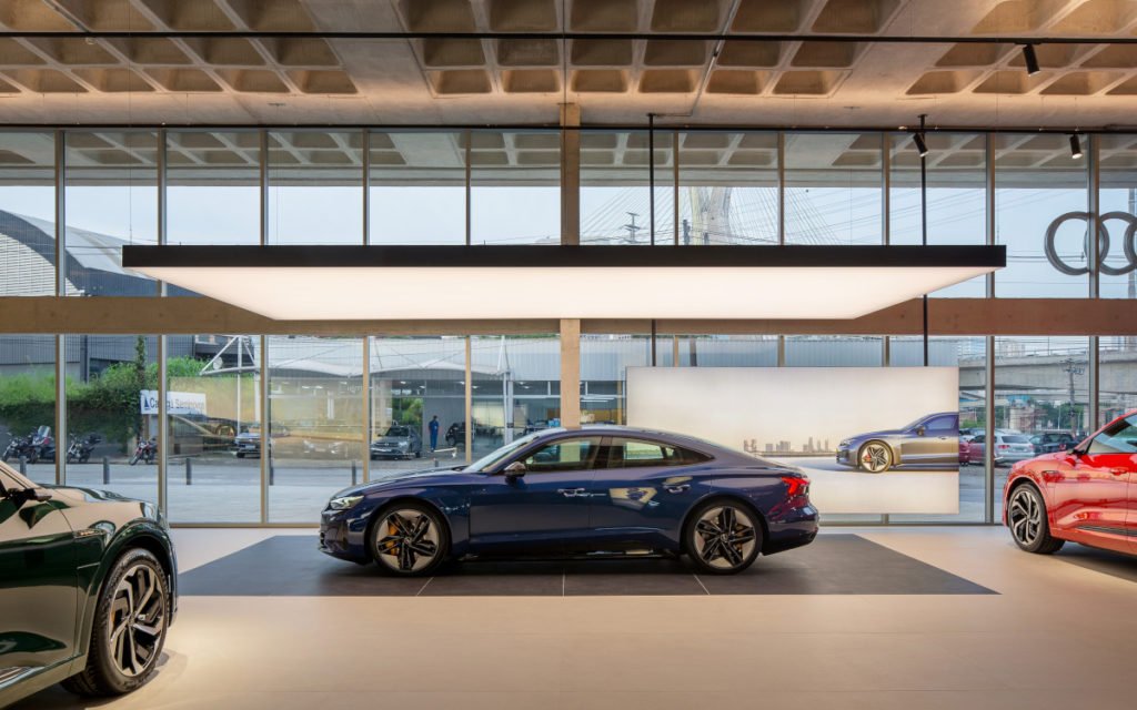 Neues Audi showroom-Konzept in Sao Paulo (Foto: Audi)