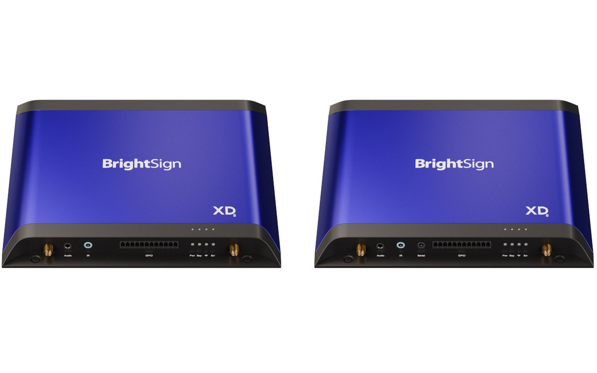Die beiden Modelle der neuen XD5-Reihe von Brightsign (Foto: BrightSign)