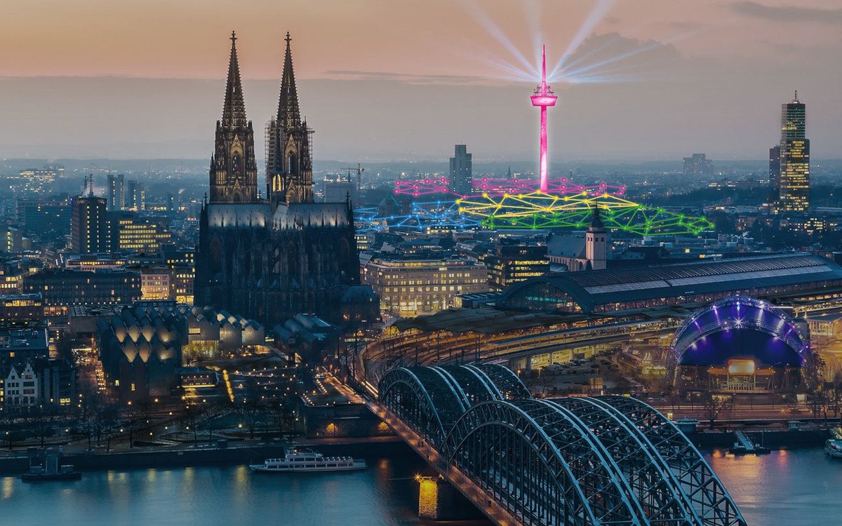 Köln wird vom 13. bis 14. September zu einer gigantischen Tech-Bühne. (Foto: Telekom)