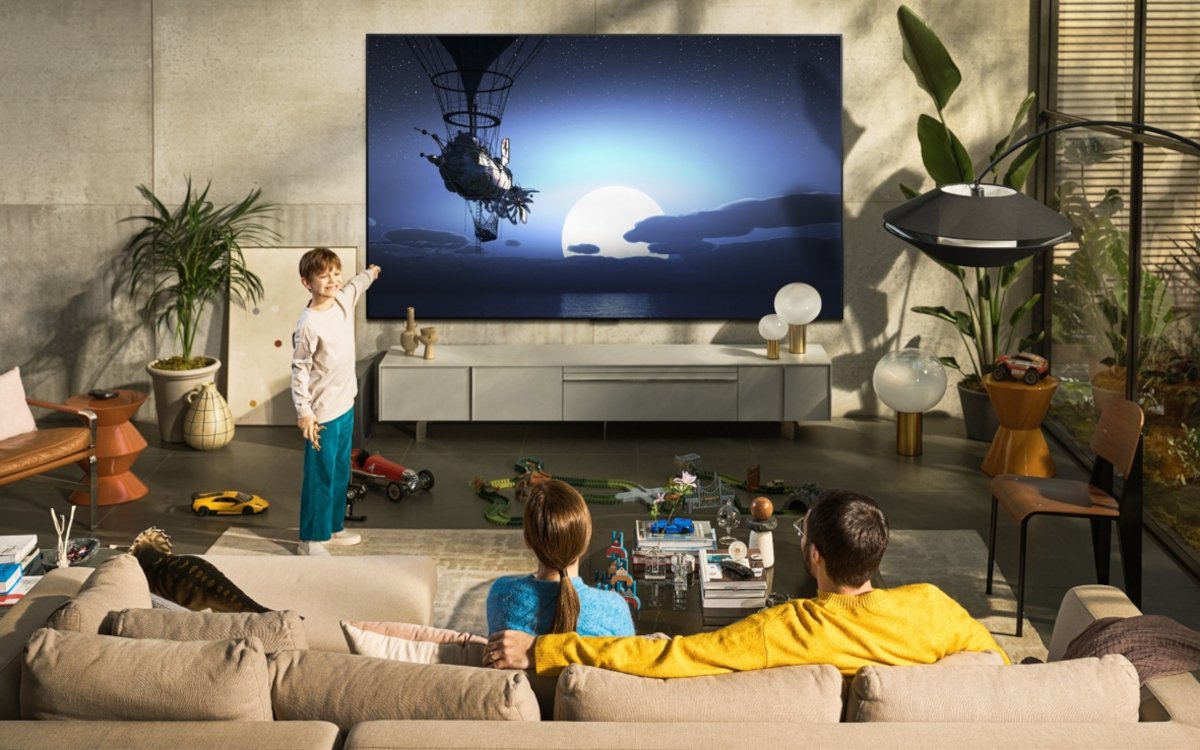 Der neue LG OLED Evo Gallery Edition TV, Modell 97G2 (Foto: LG)