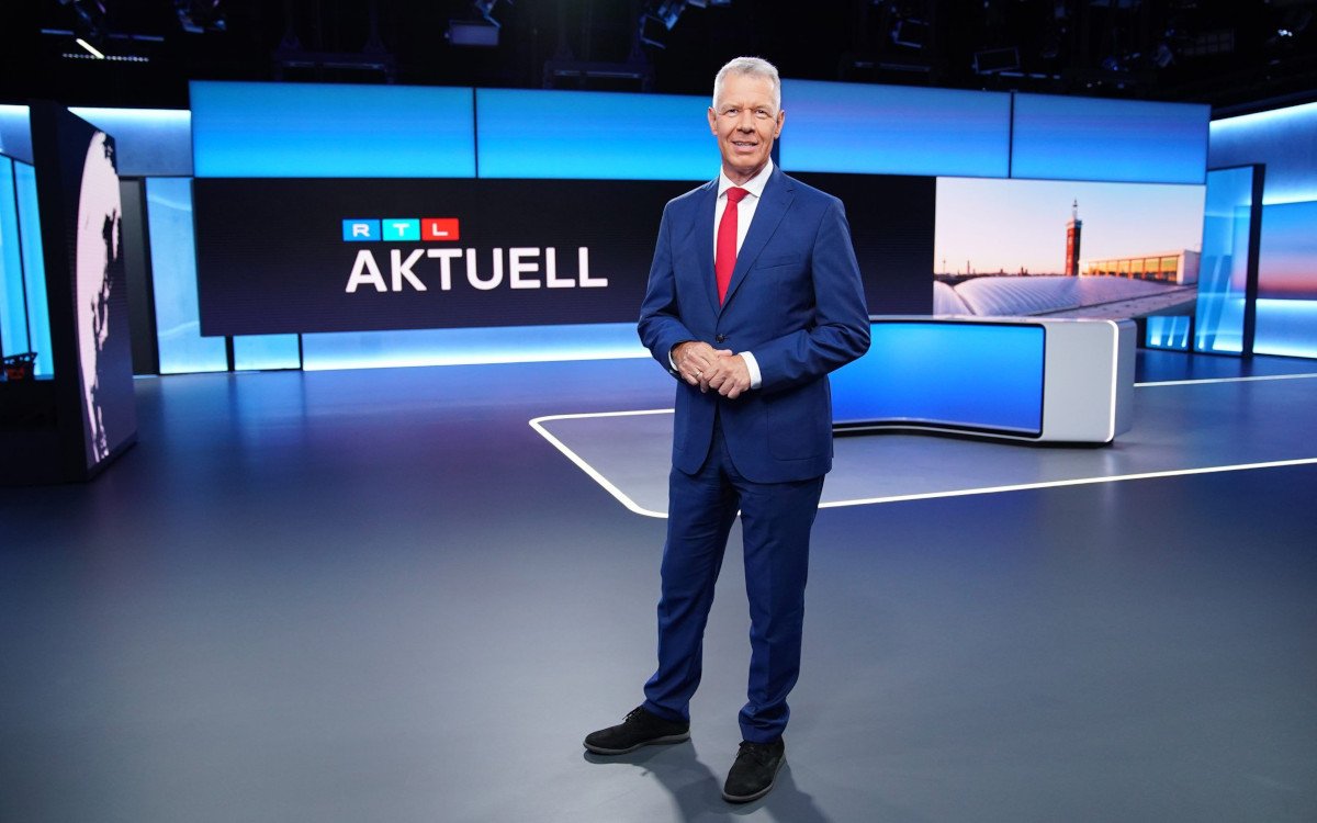 Ab dem 04.09.2022 geht "RTL Aktuell" aus dem neuen Studio 1 im Sendezentrum von RTL Deutschland in Köln mit Moderator Peter Kloeppel auf Sendung. (Foto: RTL Deutschland)