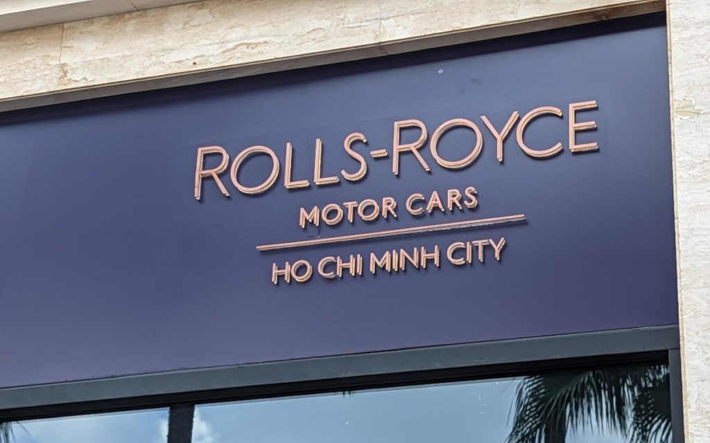 Rolls Royce Ho Chi Minh City (Foto: invidis)