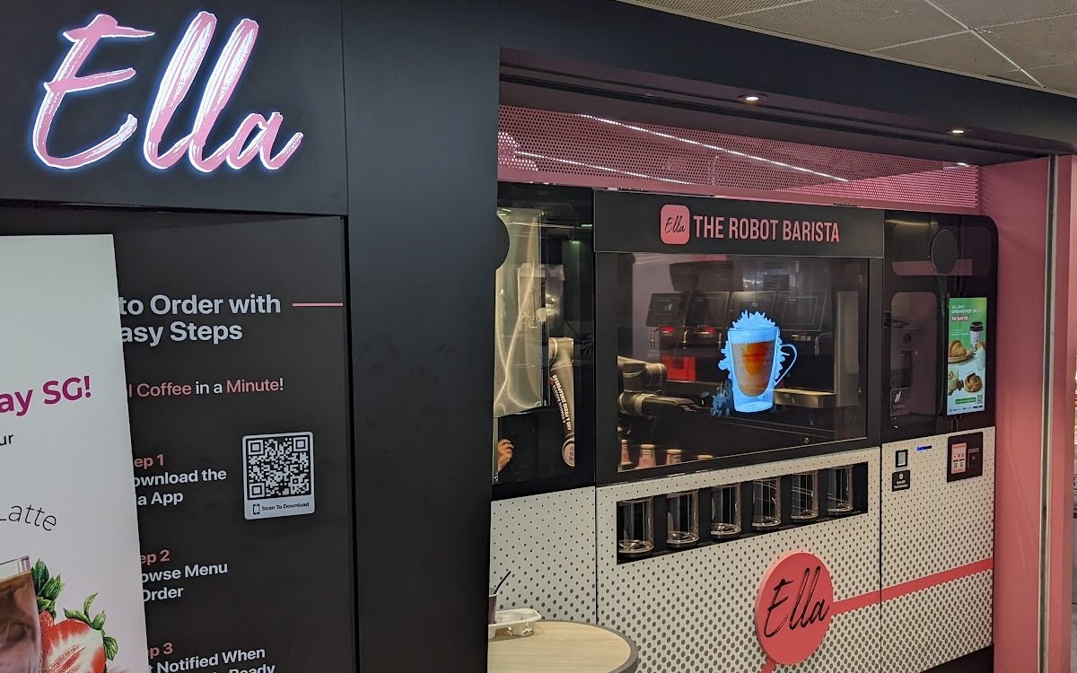 Ella Roboter-Cafe in Singapur (Foto: invidis)