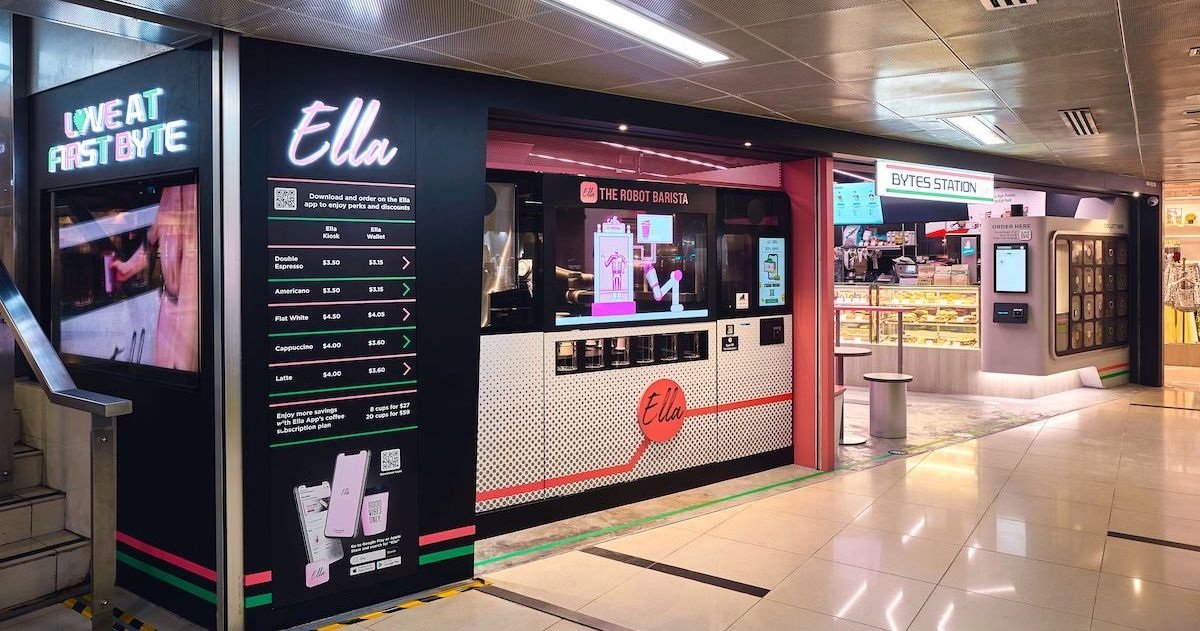 Ella Roboter-Cafe in Singapur (Foto: Digital Crown)