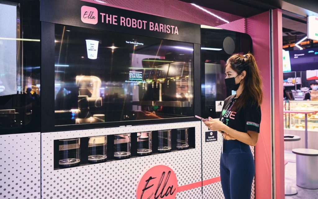 Ella Roboter-Cafe in Singapur (Foto: Digital Crown)