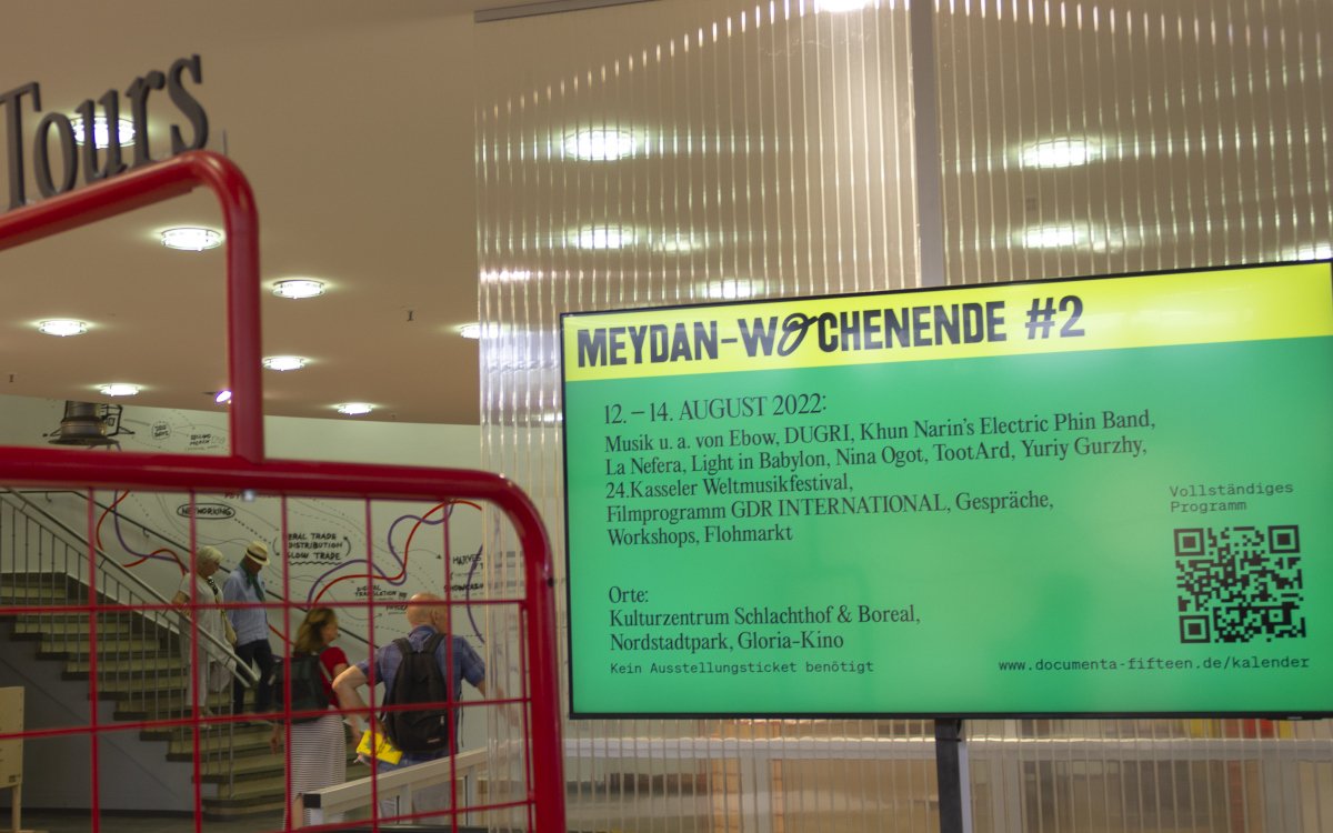 Xplace-Besuchermanagement auf der Documenta 15 (Foto: xplace GmbH)