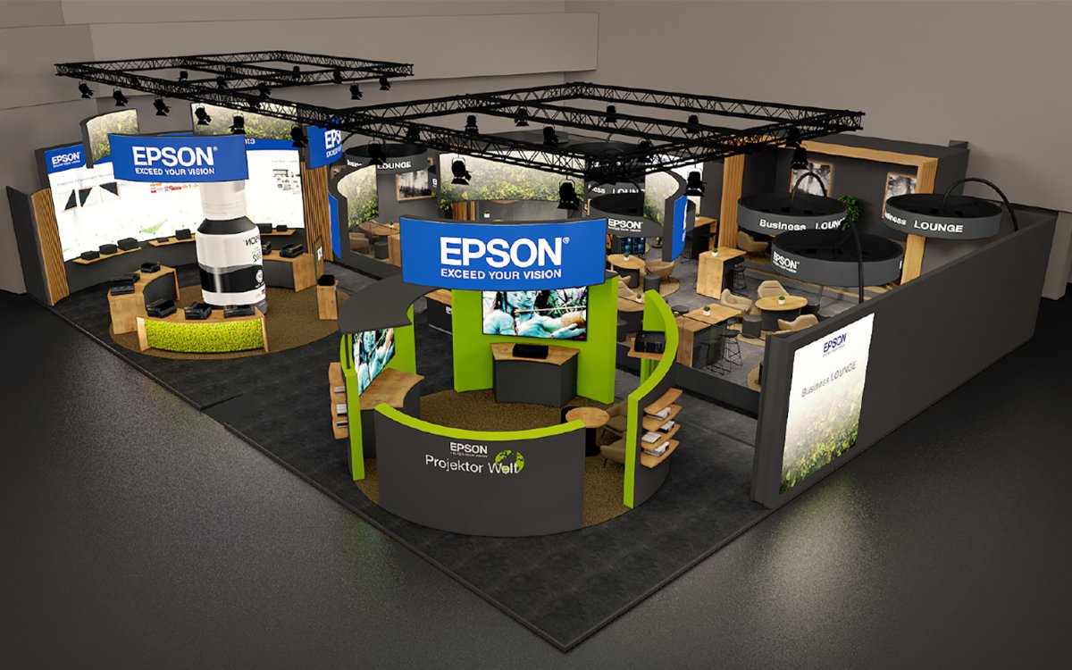Epson zeigt auf der IFA 2022 unter anderem seine Laserprojektoren für Home Entertainment. (Foto: Epson)