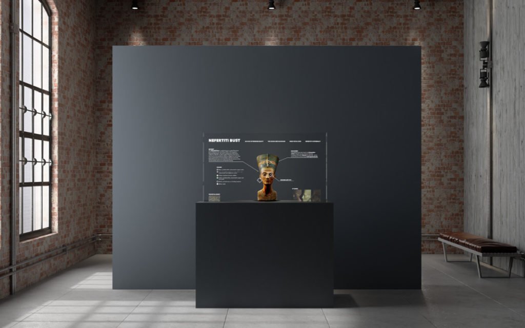 Abbildung 1: T-OLED im Museum (Foto: LG)