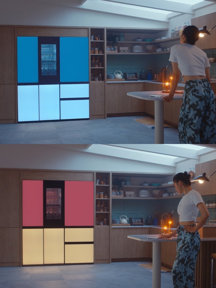 LG-LED jetzt auch an Kühlgeräten. (Foto: LG)