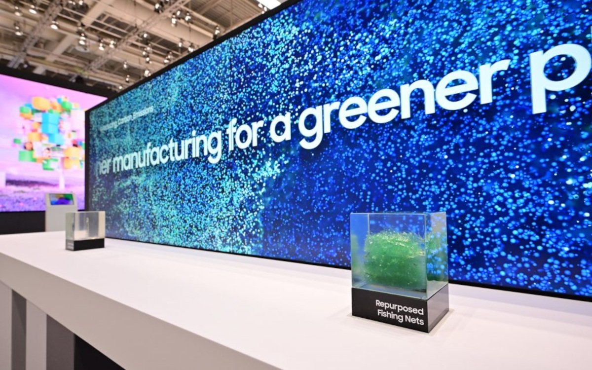 Samsung Nachhaltigkeit auf der IFA (Foto: Samsung)