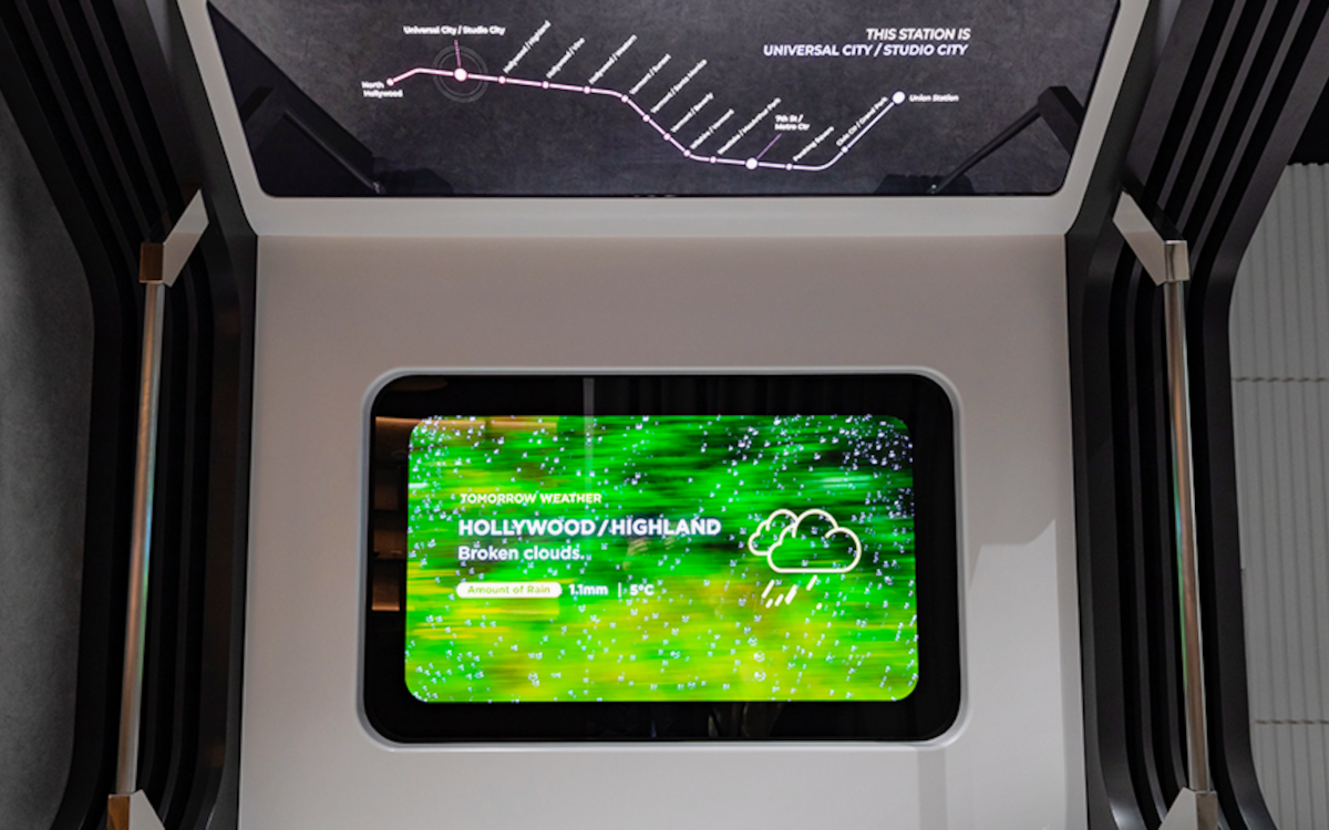 LG's Mobility-Lösungen mit transparentem OLED. (Foto: LG Display)