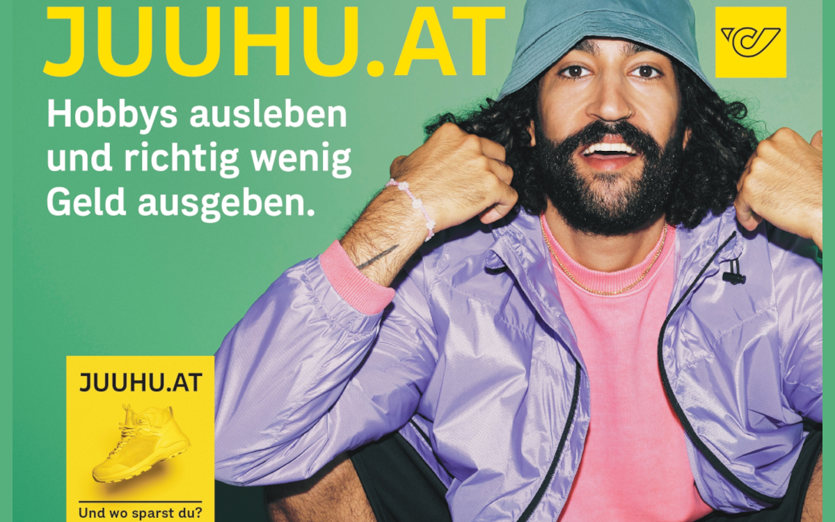 Die österreichische Post bewirbt Juuhu.at mit einer Multichannel-Kampagne. (Foto: Österreichische Post AG)