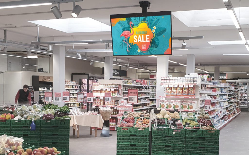 Retail Media: Excom Media vermarktet Spar-Screens | invidis