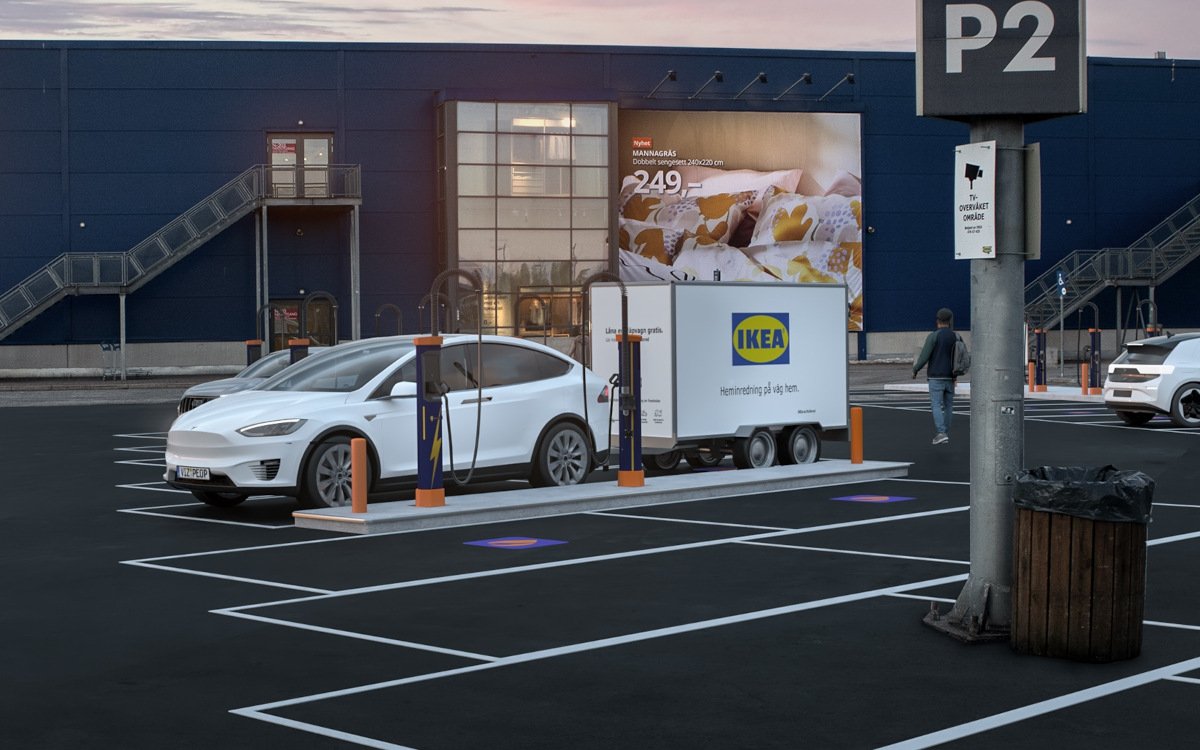 In Skandinavien bietet Ikea bis 2024 bsi zu 1.000 neue Ladepunkte für EV-Charging. (Foto: INGKA Group)