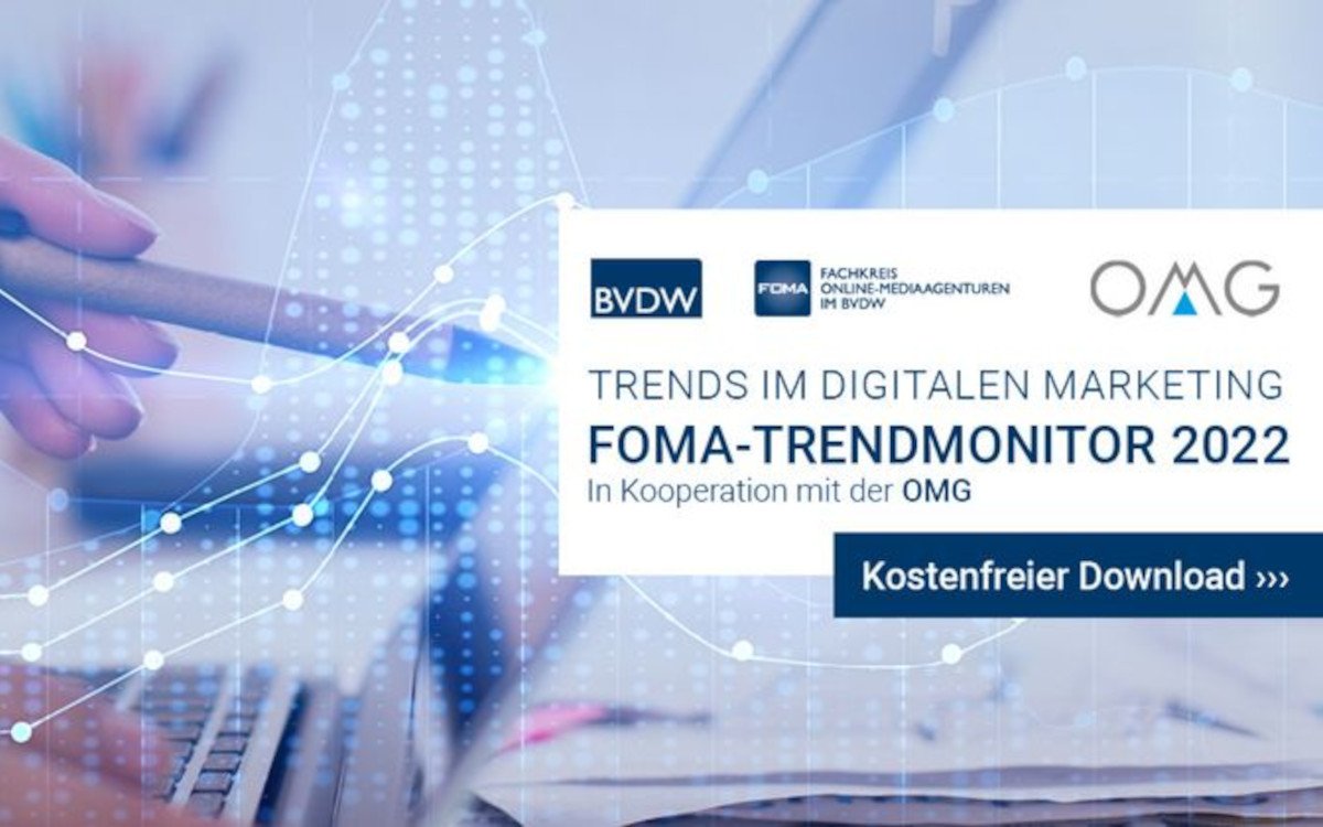 Der Foma-Trendmonitor sieht im kommenden Jahr eine deutliche Zunahme der Netto-Werbespendings bei Retail Media. (Bild: FOMA/BVDW)