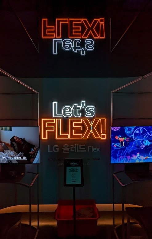 LG Flex Popu-up in Seoul (Foto: invidis)
