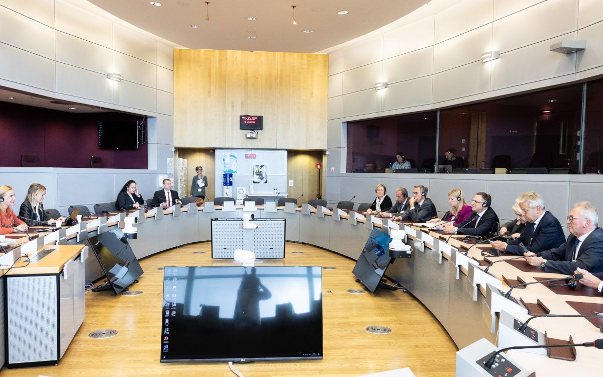 Sitzung der EU-Kommission im August 2022 (Foto: European Union/Jennifer Jacquemart)