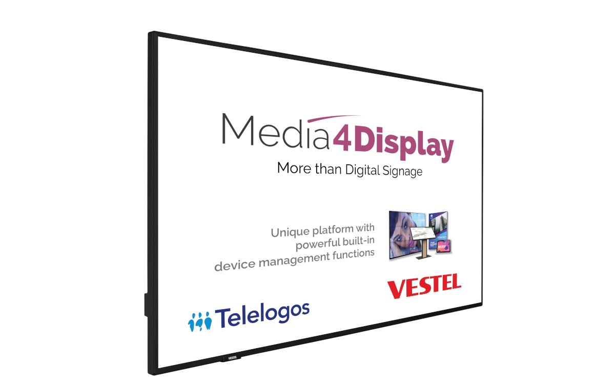Vestel bietet nun SoC-Displays mit CMS von Telelogos an. (Foto: Vestel)
