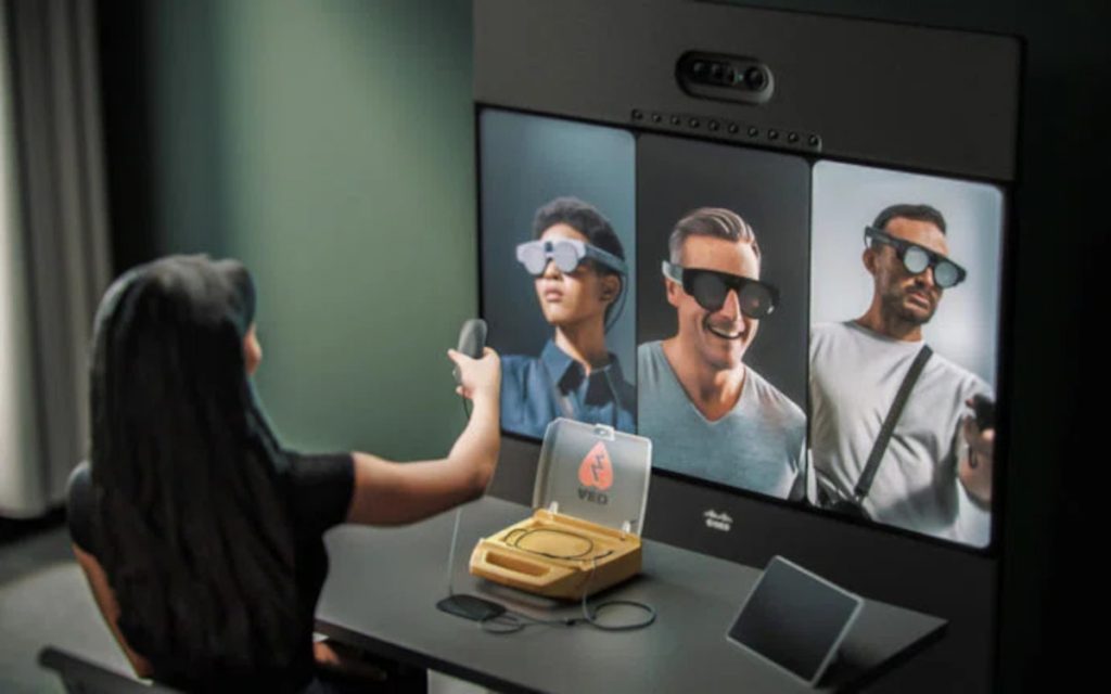 Cisco Mit Webex Hologram zum 3DMeeting invidis