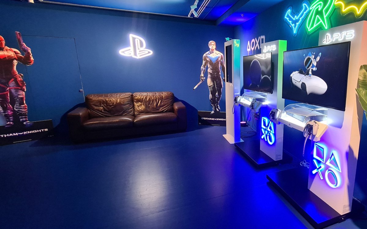 Sony-Playstation-Area bei Wow-Concept-Store (Foto: invidis)