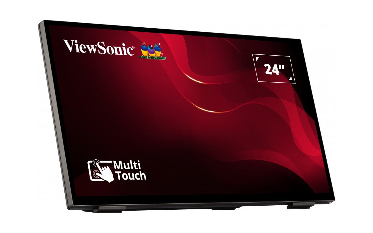 Neu bei Viewsonic: Der Multi-Touch-Screen TD2465 für den professionellen Einsatz (Foto: ViewSonic)