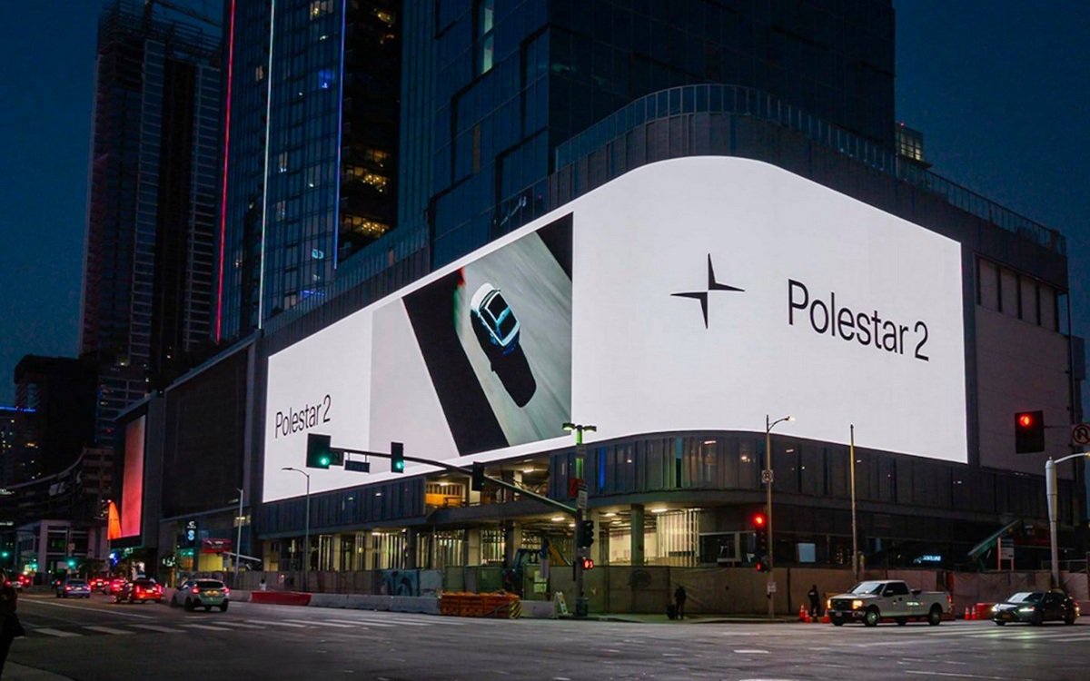 Polestar-Kampagne Motion Blur in Los Angeles (Foto: Polestar)