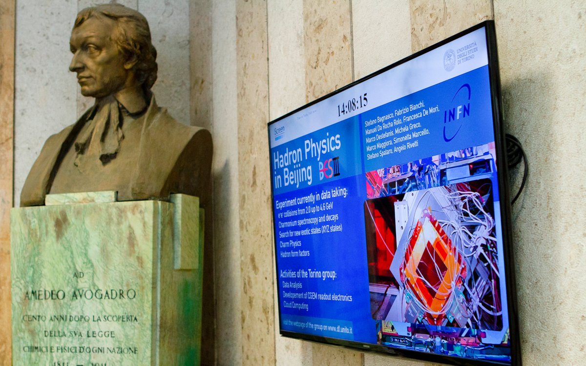 Digital Signage in historischer Umgebung: Der Uni-Campus Turin mit 120 Gebäuden ist jetzt mit Screens vernetzt. (Foto: Signagelive)