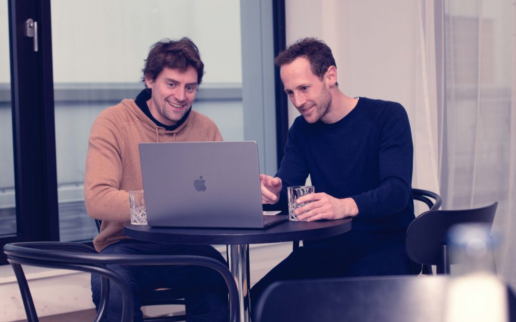 Die beiden Founder von Gipedo, Lars Gantenberg (r.) und Matthias Rettenmeier (Foto: GIPEDO)