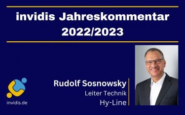 Rudolf Sosnowsky, Leiter Technik bei Hy-Line Computer Components, im invidis Jahreskommentar 2022/2023 (Foto: HY-LINE)