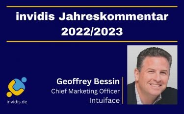 Geoffrey Bessin, Chief Marketing Officer bei Intuiface, im invidis Jahreskommentar 2022/2023 (Foto: Intuiface)