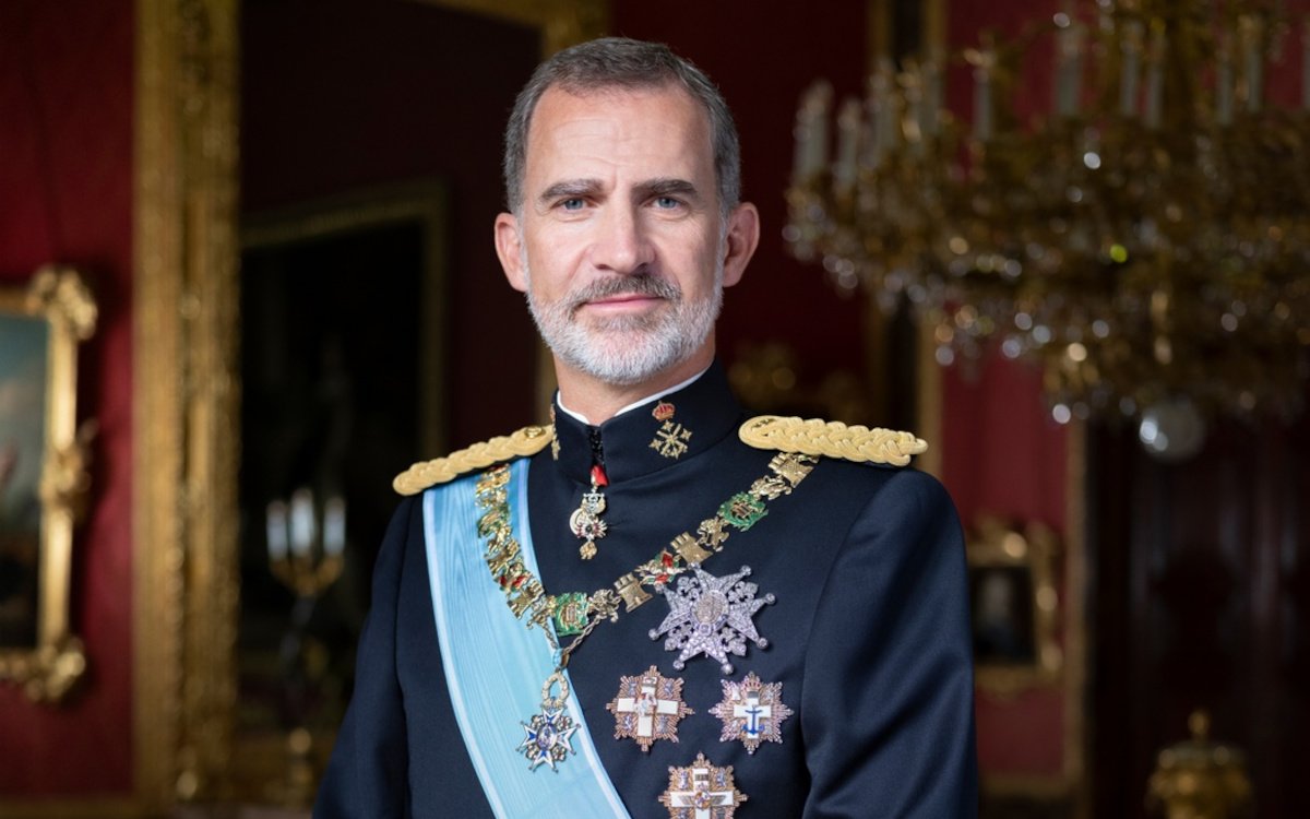 Felipe VI. König von Spanien besucht die ISE 2023 in Barcelona. (Foto: Casa de S.M. el Rey)