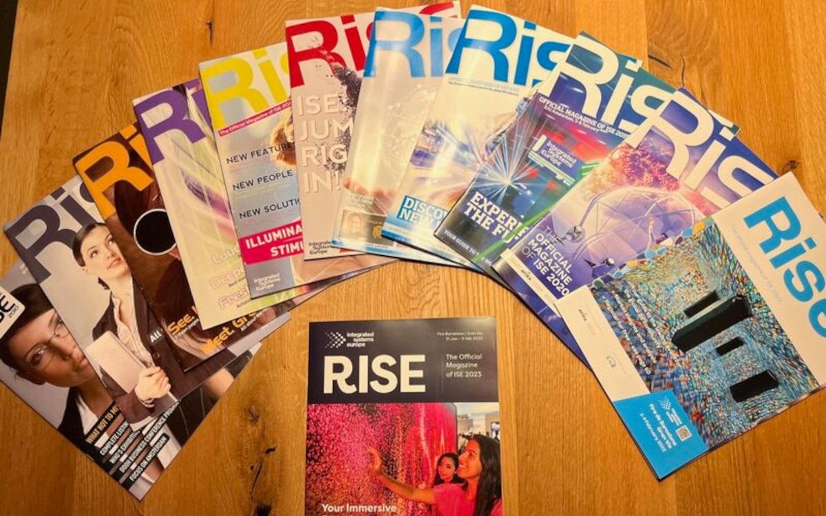 Rise Magazin - sas offizielle Magazin zur ISE (Foto: ISE)