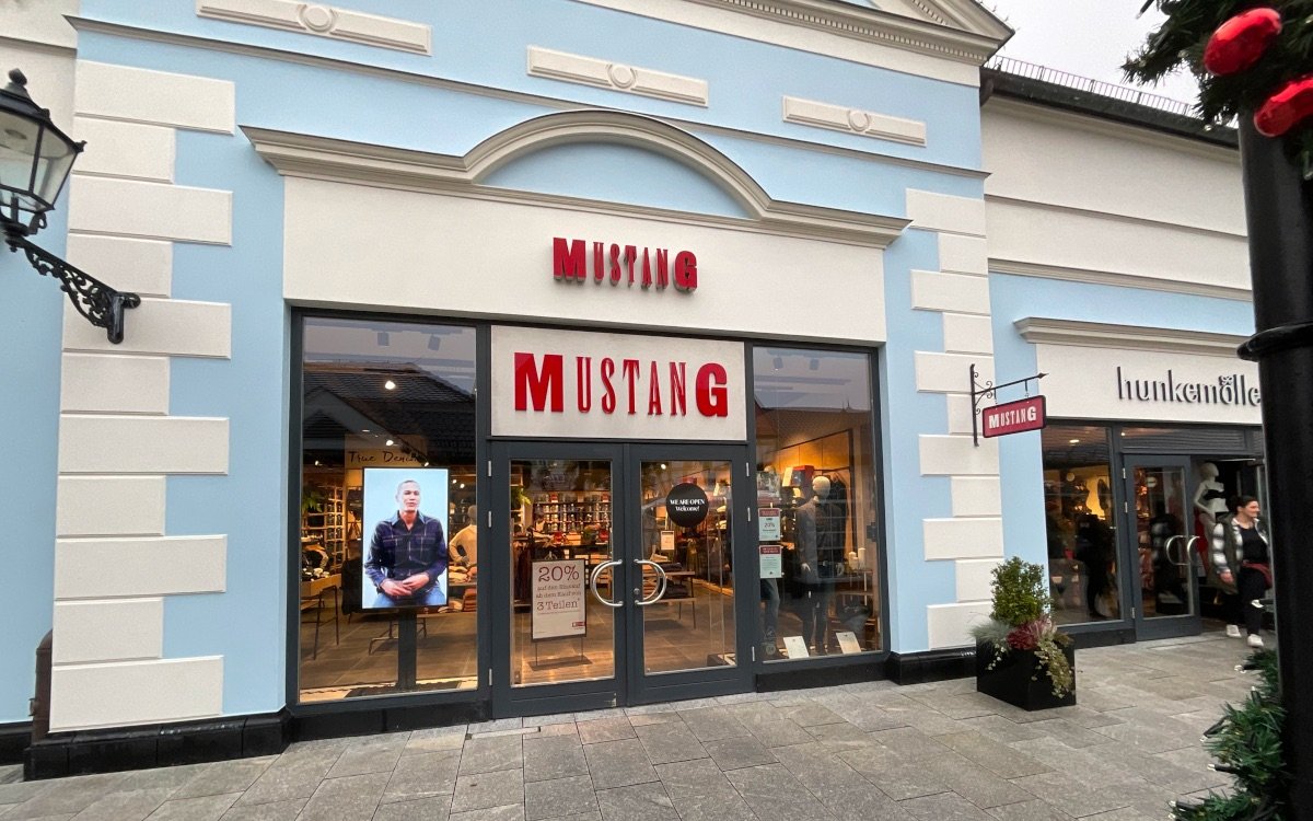 Mustang Outlet Store in Berlin (Foto: invidis)