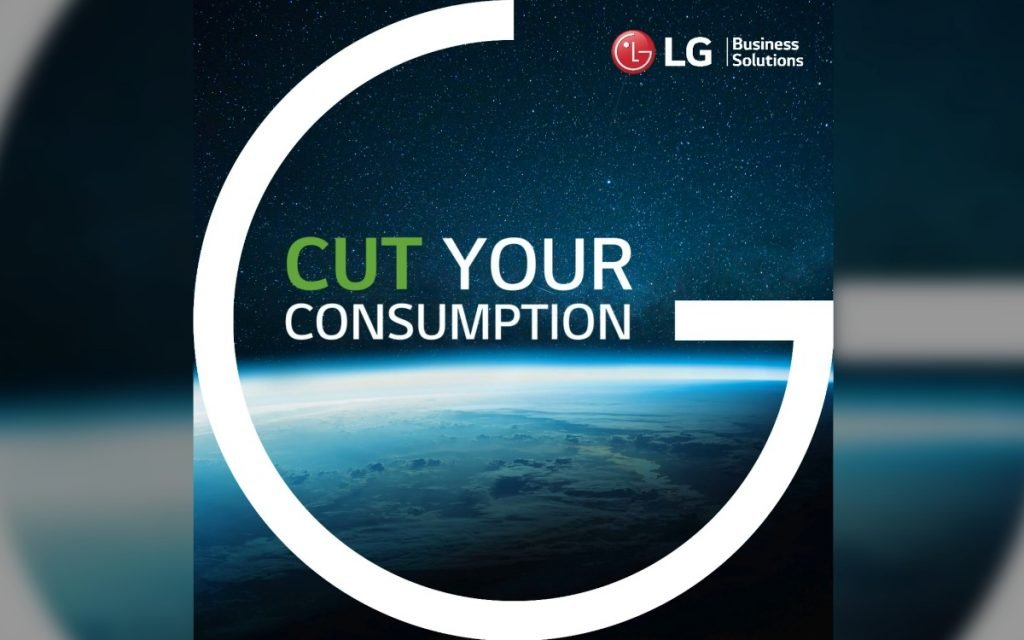 Green Signage ISE 2023 Kampagne von LG (Foto: Screenshot)