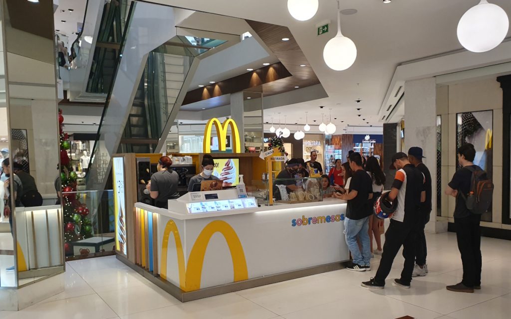 Der McDonald's Sobremesas-Stand ist beliebt. (Foto: invidis)
