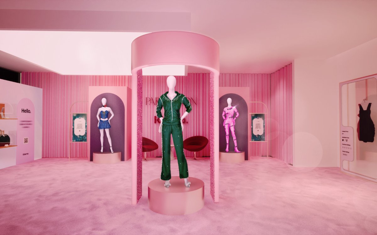 Interaktiver Store, der mit der 2000er-Nostalgie spielt: Das House of Y2K von Klarna und Paris Hilton. (Foto: Klarna)