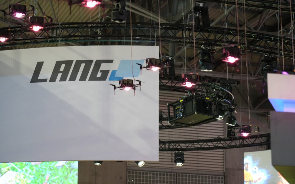 ISE 2023 Drohnenshows mit der Lang AG invidis