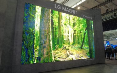 LG Magnit - 8K-LED-Wand bei LG auf der ISE 2023 in Halle 3 (Foto: invidis)