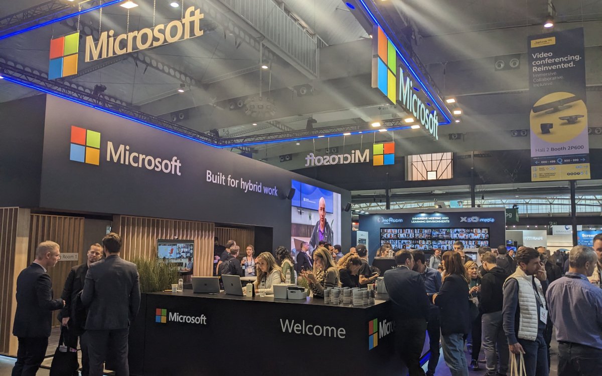 Microsoft auf der ISE 2023 (Foto: invidis)