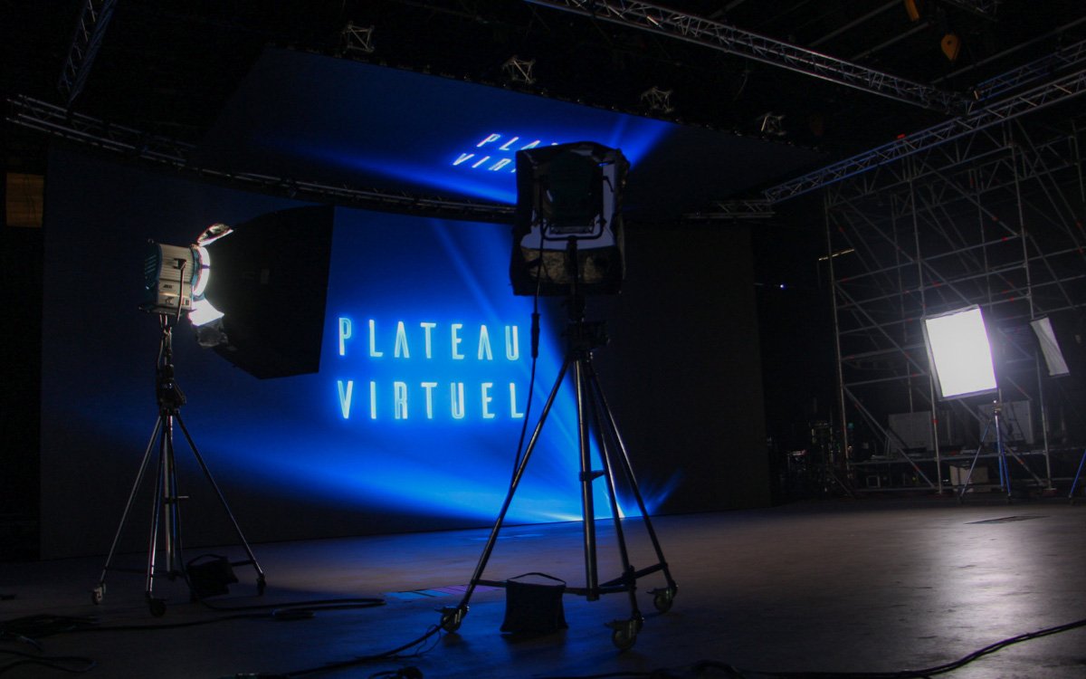 Das von Plateau Virtuel betriebene XR-Studio im Pariser Norden leistete sich die größte Crystal-LED-Wand Europas. (Foto: Sony)