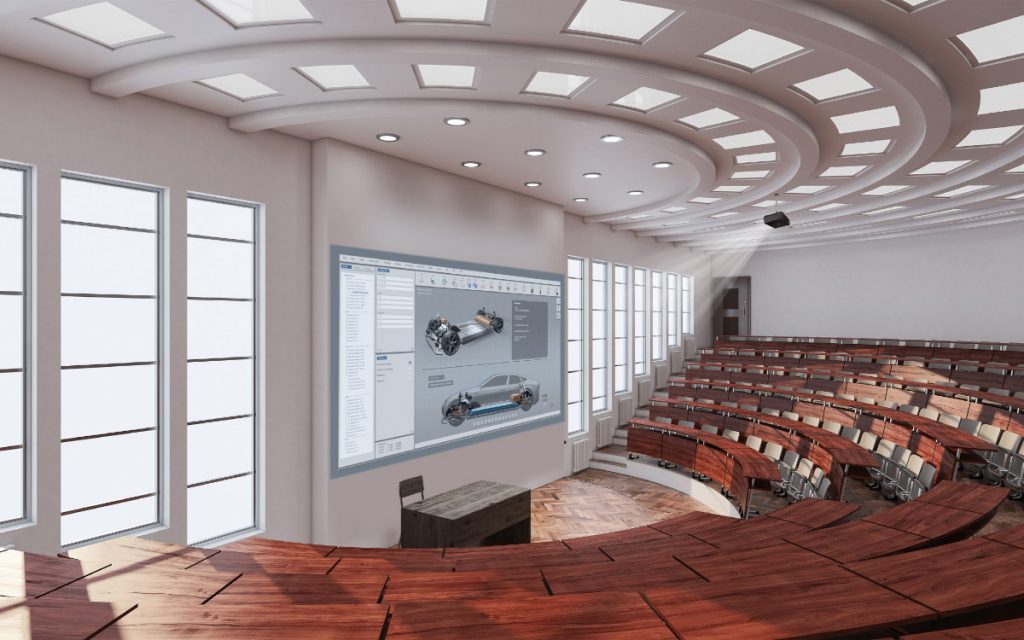 Der neue LG Probeam-Projektor eignet sich auch für Konferenzräume. (Foto: LG)