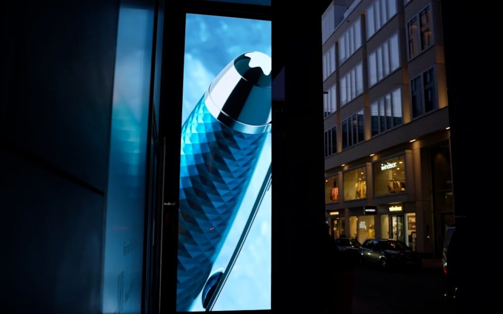 Montblanc LED in Hamburg (Photo: M-Cube)