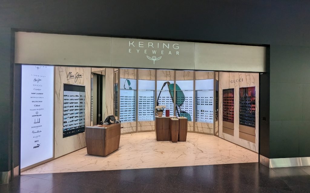Kering Eyewear am Flughafen Zurich (Foto: invidis)