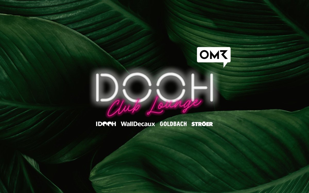 Gemeinsam mit Ströer, Walldecaux und Goldbach zeigt das IDOOH Präsenz auf dem OMR Festival in Hamburg. (Foto: IDOOH)