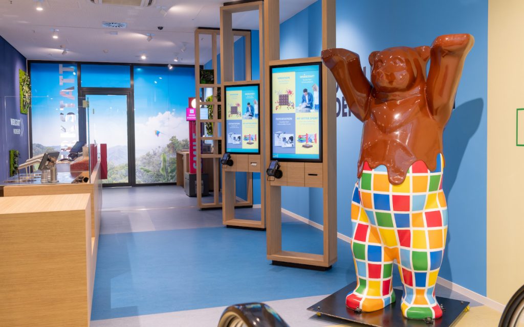 Bunte Schokowelt in Berlin – die Kreation (Foto: Ritter Sport)