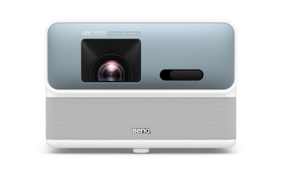 4K-LED-Projektor GP500 von BenQ mit Trevolo-Soundsystem (Foto: BenQ)