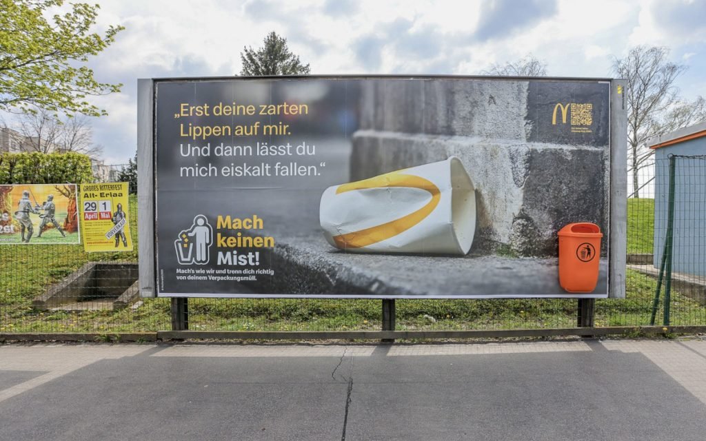 Anti-Littering-Kampagne von McDonald's (Foto; EPAMEDIA)