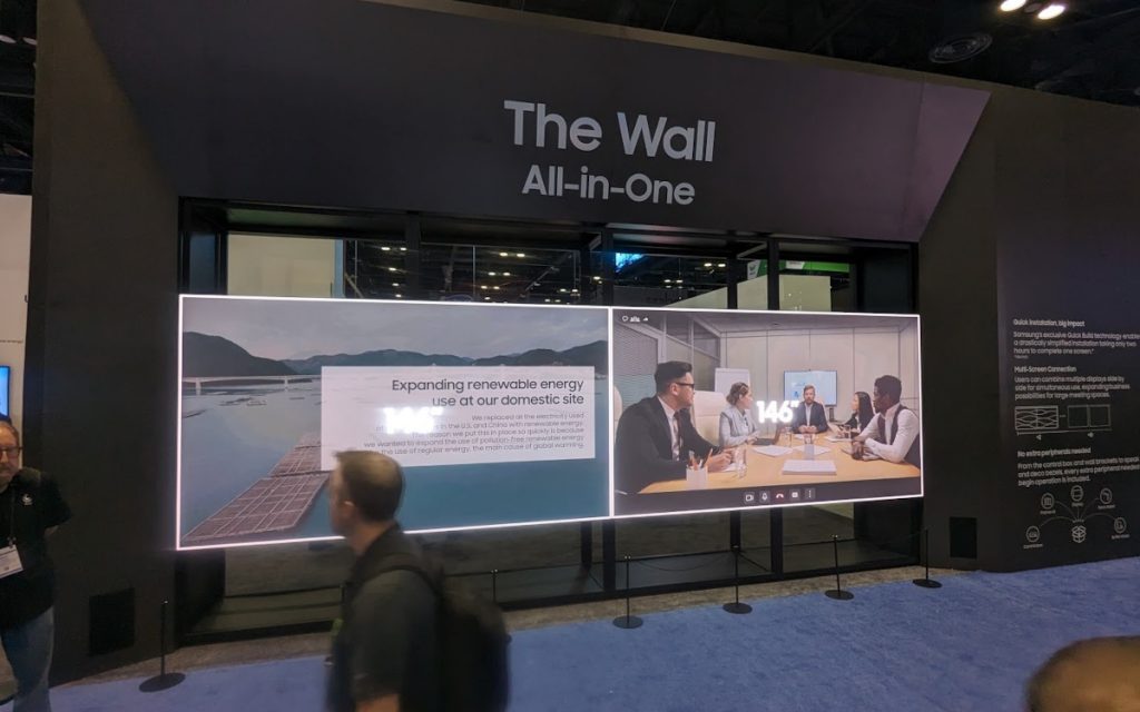 Samsung The Wall AIO im Tandem (Foto: invidis)